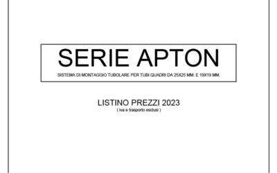 NUOVO LISTINO APTON 2024 (Aggiornato)